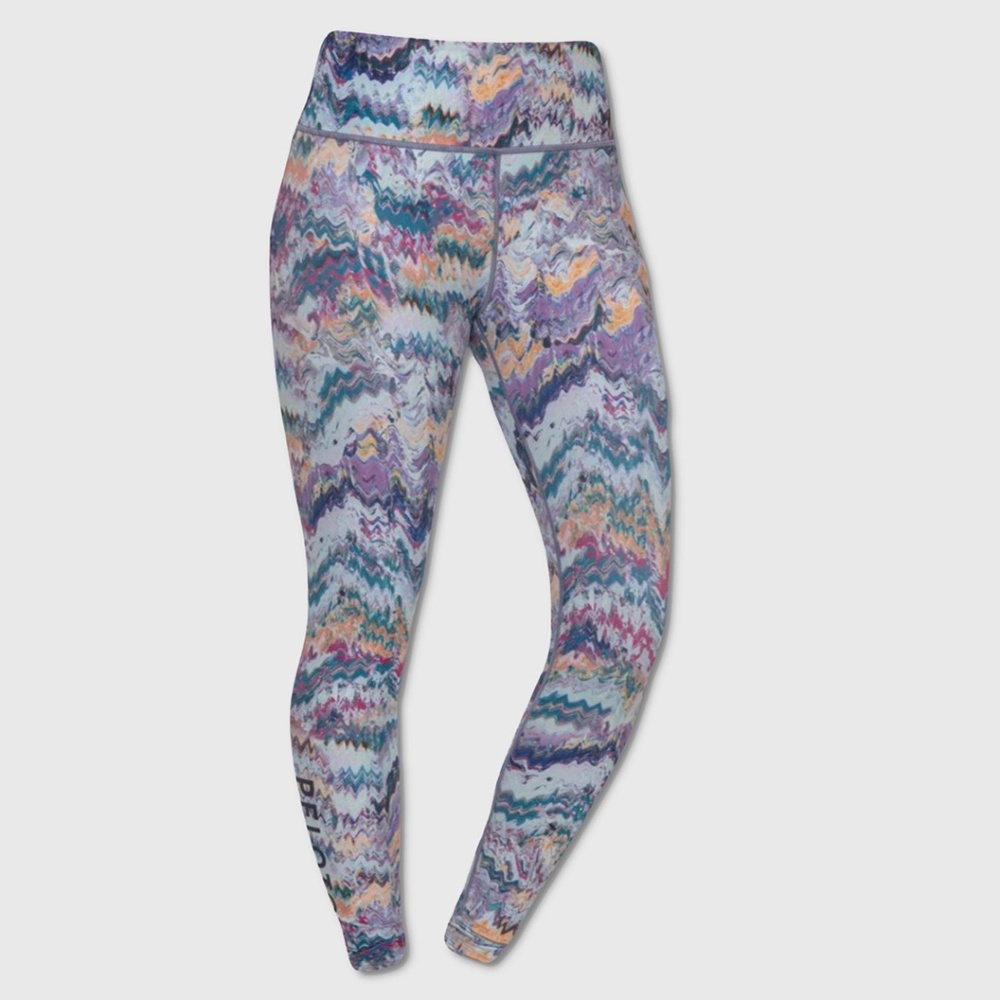 Peloton River Rock High‎ Waist Leggings - Womens Size Medium Multi - #46426-B1